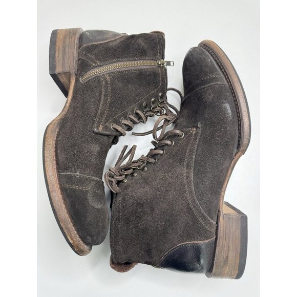 Freebird By Steven Men's Nate Brown Leather Boots Size 10 - Picture 8 of 14